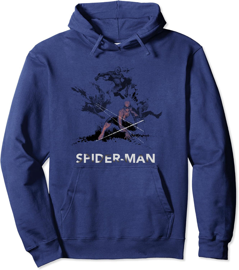 Marvel Spider-Man Splat Art Poster Pullover Hoodie