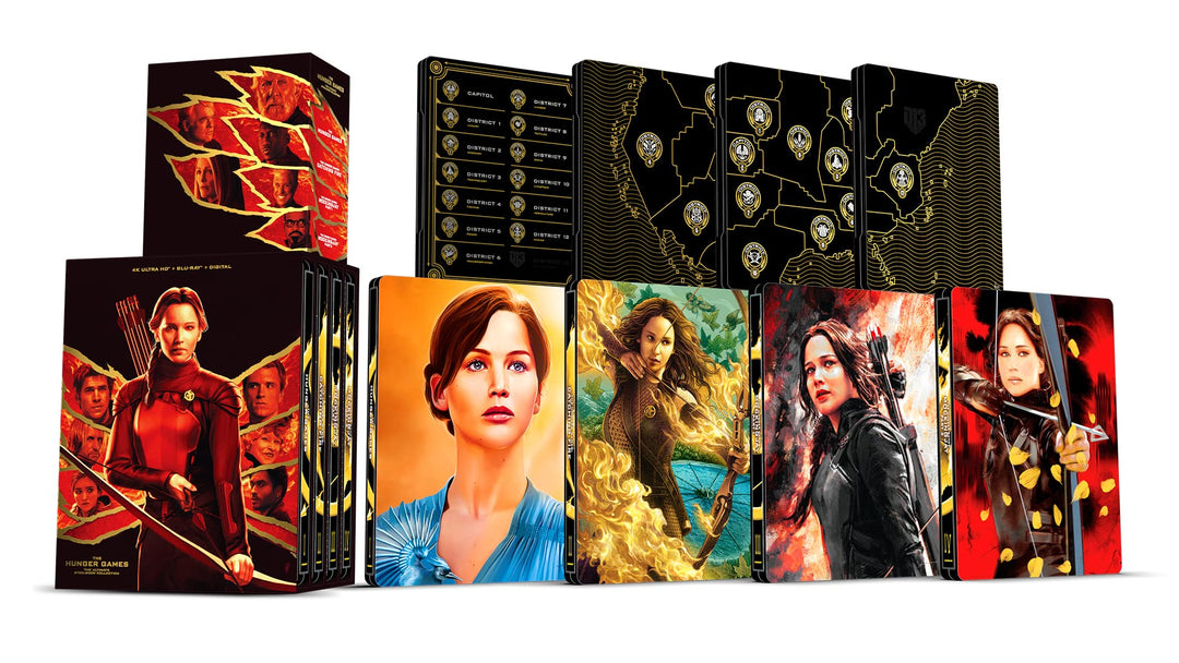 The Hunger Games: The Ultimate Steelbook Collection [Blu-ray], Blu-ray