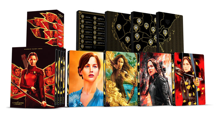 The Hunger Games: The Ultimate Steelbook Collection [Blu-ray], Blu-ray