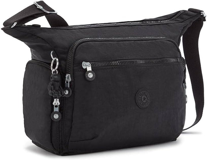 Kipling Damen Gabbie Crossbody, Schwarz, 18.5x35.5x30 cm EU Einheitsgrösse Black Noir, Einheitsgröss