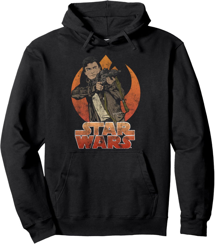 Star Wars Han Solo Episode 7 Rebel Pullover Hoodie