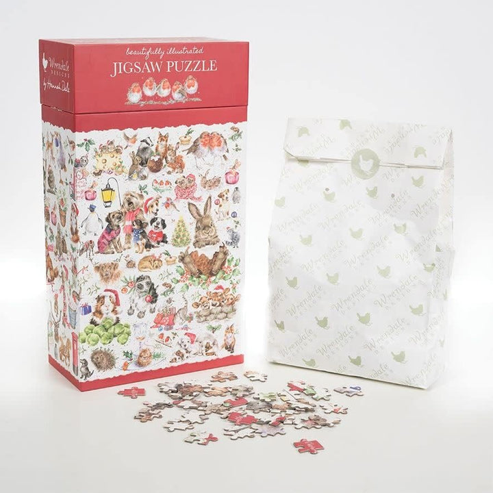 Wrendale Designs von Hannah Dale Wrendale Designs – 'The Country Set Christmas' Puzzle, The Country