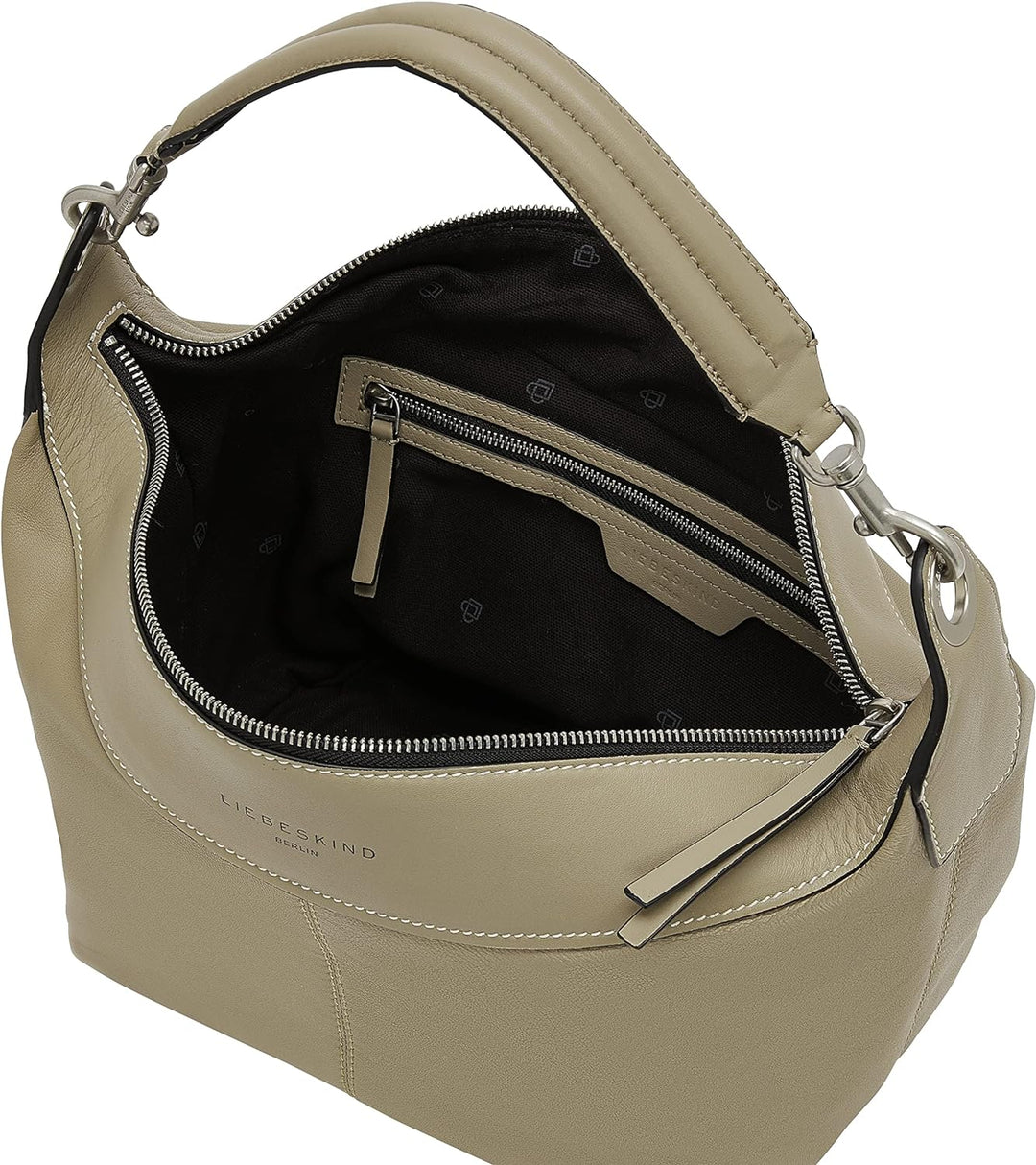 Liebeskind Damen Liza Hobo S French Grey, French Grey