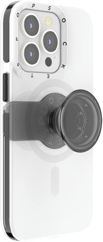PopSockets: PopCase für MagSafe - Hülle für iPhone 13 Pro mit Abnehmbarem PopGrip Slide Sockel und G