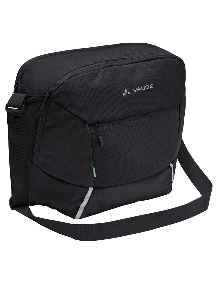 VAUDE Cycle Messenger L - Messengertasche zum Radfahren mit 20 Liter Volumen - inkl. Regenhülle und