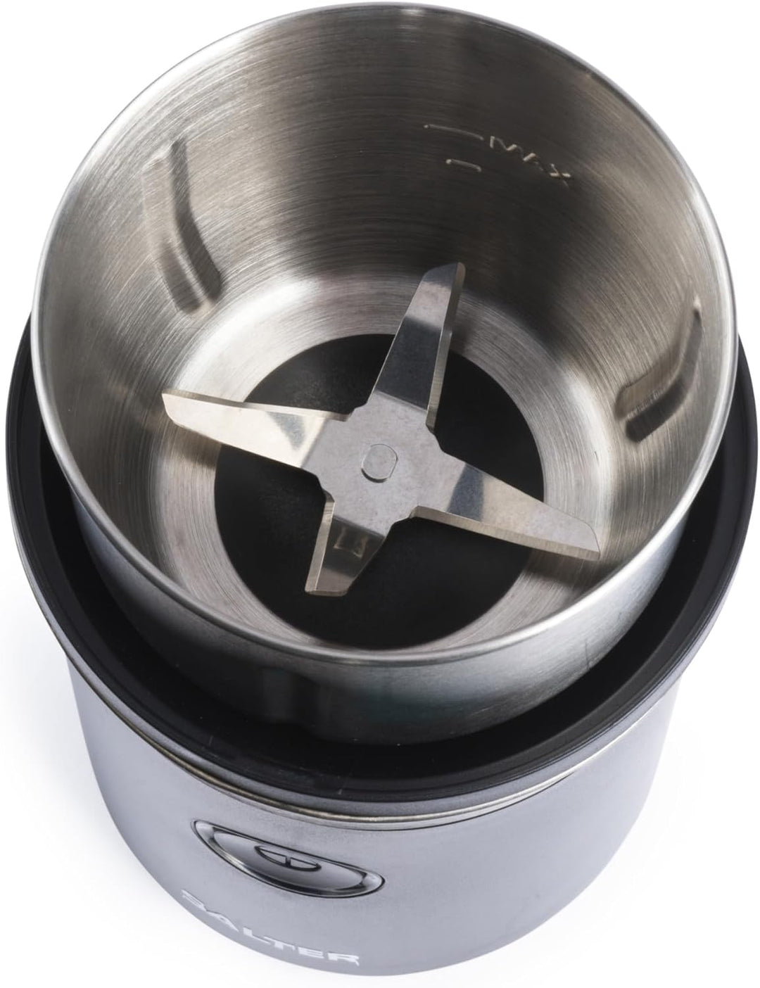 Progress EK6135PVDE Kaffee- und Gewürzmühle – Elektrische Kaffeebohnenmühle, One-Touch-Bedienung, Ed