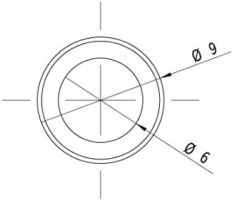 Kreuzlaser Kreuz Laser rot 650nm 3,5mW 45° 3-12VDC Fokus 100mm