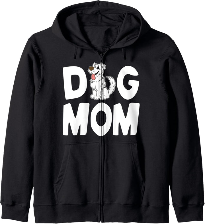 Dog Mom Hundemama Hunde Mutter Hunde Mama Hund Mutti Mami Kapuzenjacke