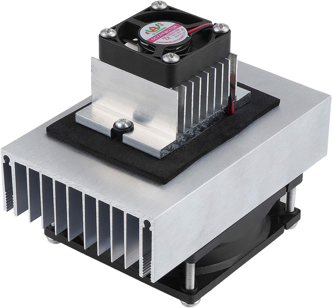 HSEAMALL Thermoelektrisches Peltier-Kühlsystem mit Halbleiter-Kühlsystem, 12 V, Gleichstrom, Leitmod