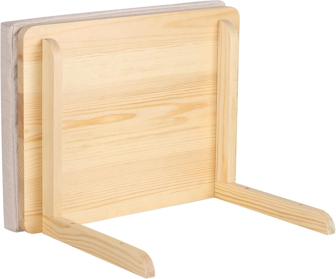 Kletterwand für Katzen mit 2 Stufen I Hängematte für Katzen 3-teilig I Set Kratzbaum zur Wandmontage