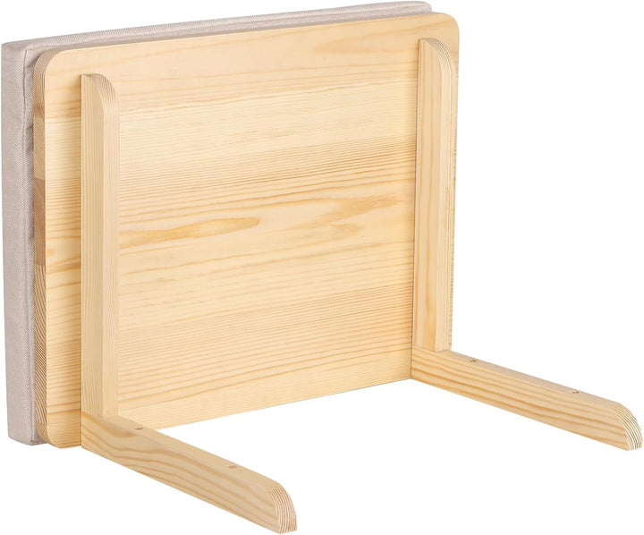 Kletterwand für Katzen mit 2 Stufen I Hängematte für Katzen 3-teilig I Set Kratzbaum zur Wandmontage