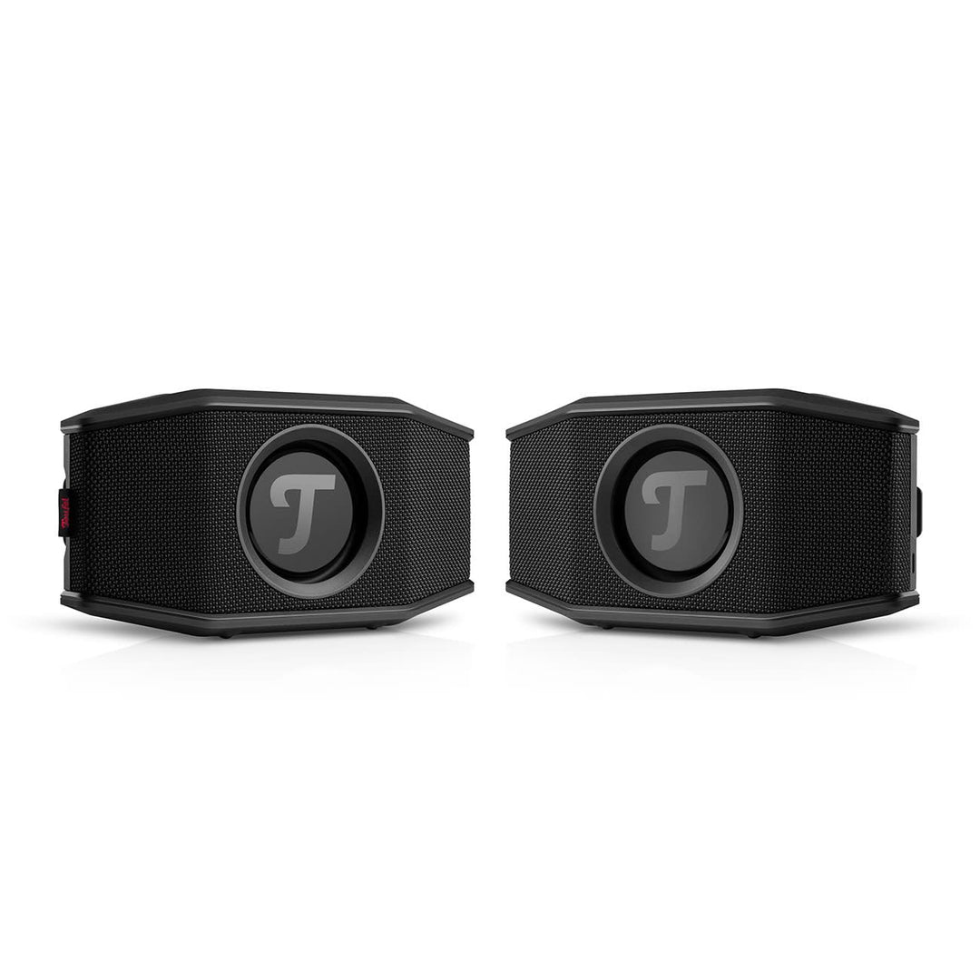 Teufel ROCKSTER GO 2 Stereo Set Bluetooth Speaker - Tragbarer Lautsprecher für draussen, mit Langer