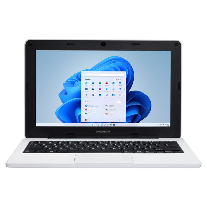 MEDION E11202 29,5 cm (11,6 Zoll) HD Notebook (Intel Celeron N3450, 4GB RAM, 64GB Flash-Speicher, We