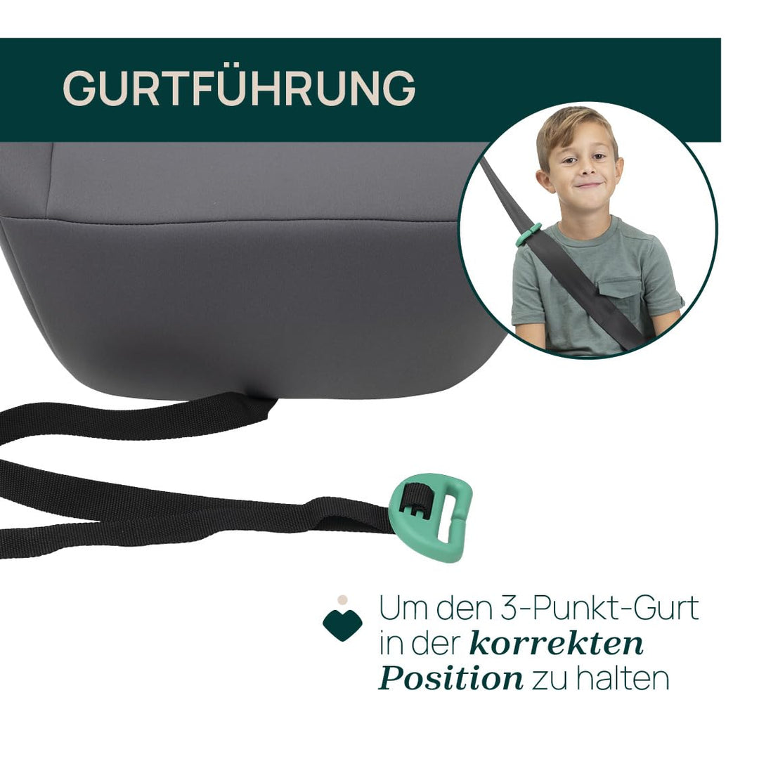 Chicco Quasar i-Size, Kinderautositz 7-12 Jahre (126-150 cm), Gewicht 23-36 kg, Gruppe 3, einfache M