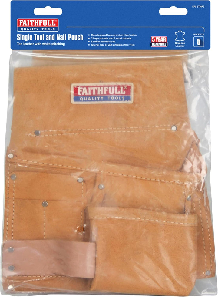 Faithfull - Single Werkzeug-& Nail-Tasche - FAISTNP2 1 Multi, 1 Multi