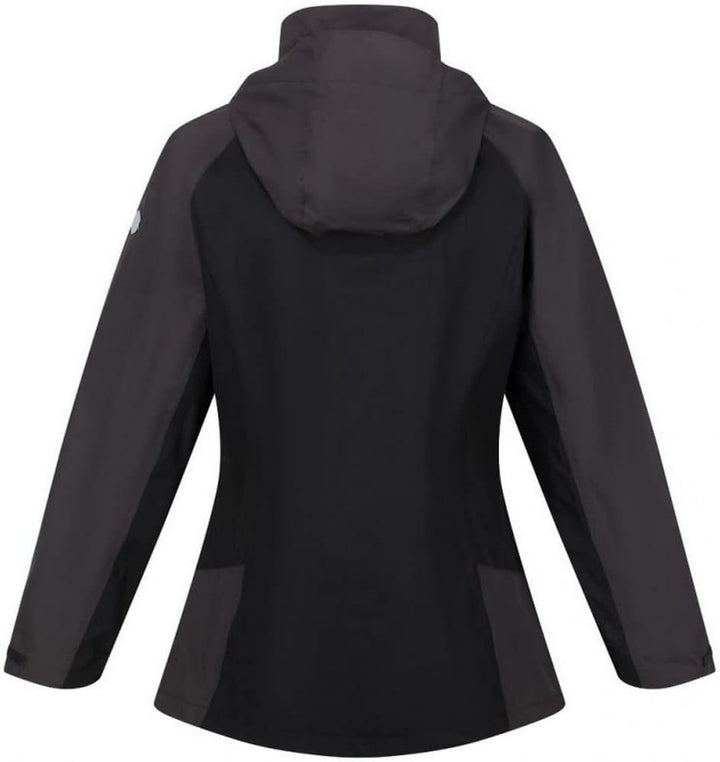 Regatta Damen Ws Calderdale Iv Jacke (1er Pack) 36 Schwarz/Esche, 36 Schwarz/Esche