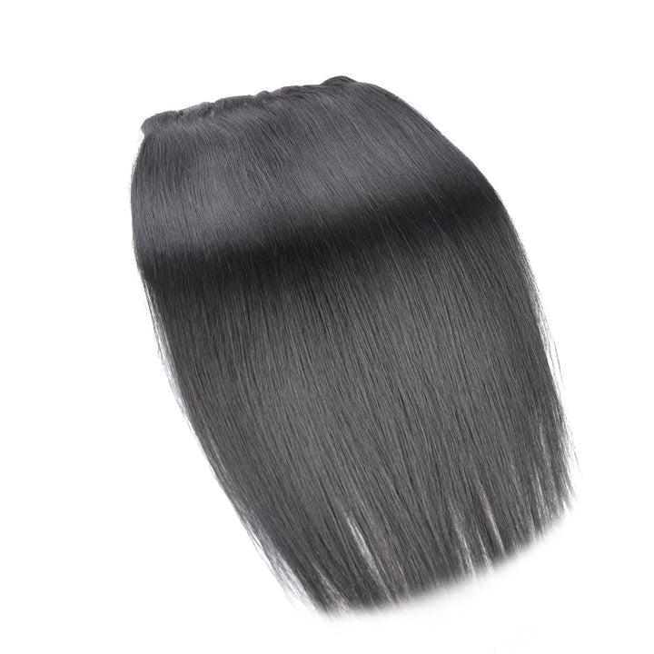 (35cm-55cm) Clip In Extensions Echthaar Set 10pcs 120g 100% Remy Echthaar für Haarverlängerung glatt
