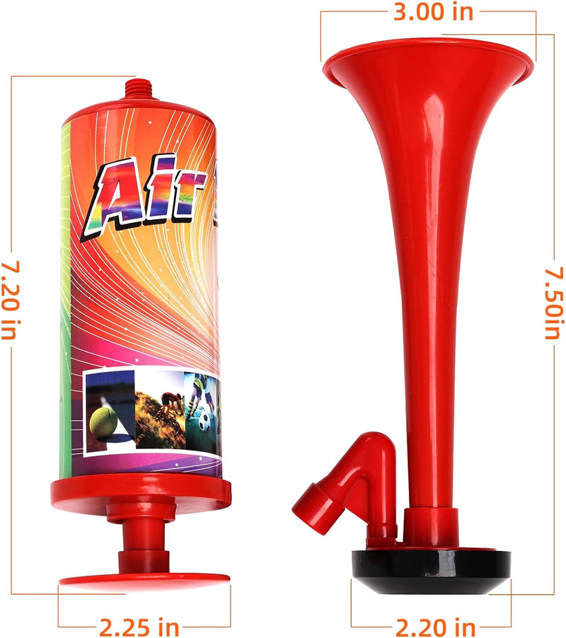 Tröten Laut Air Horn, Handheld Luftdruck Fanfare Pumpe, Klassische Air Horns Fahrrad Signalhorn Trom