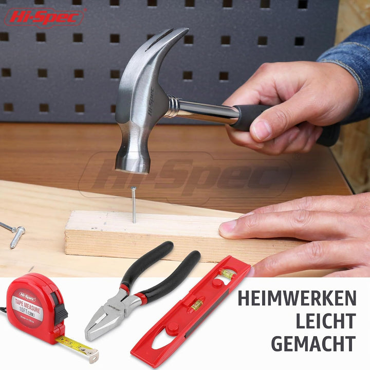 Hi-Spec 39-tlg. Mini Werkzeug Set - Ein kleiner Werkzeugkoffer gefüllt mit Werkzeugen für DIY-Projek