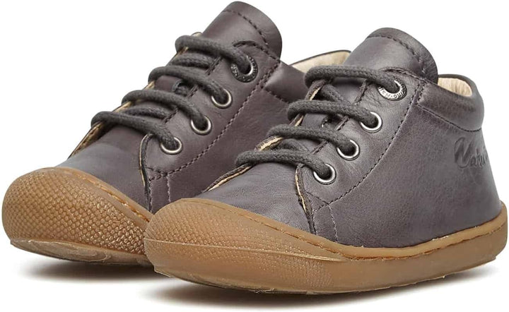 Naturino Cocoon-Lauflernschuhe aus Leder mit Wollfutter 20 EU Anthrazit, 20 EU Anthrazit