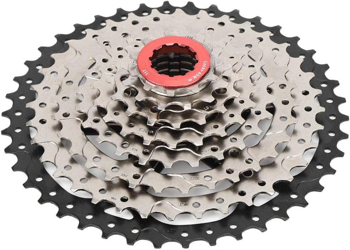 VGEBY 8 Fach Kassette, 42T Fahrrad Freilauf Kassette 8fach Fahrradzubehör für Mountainbikes