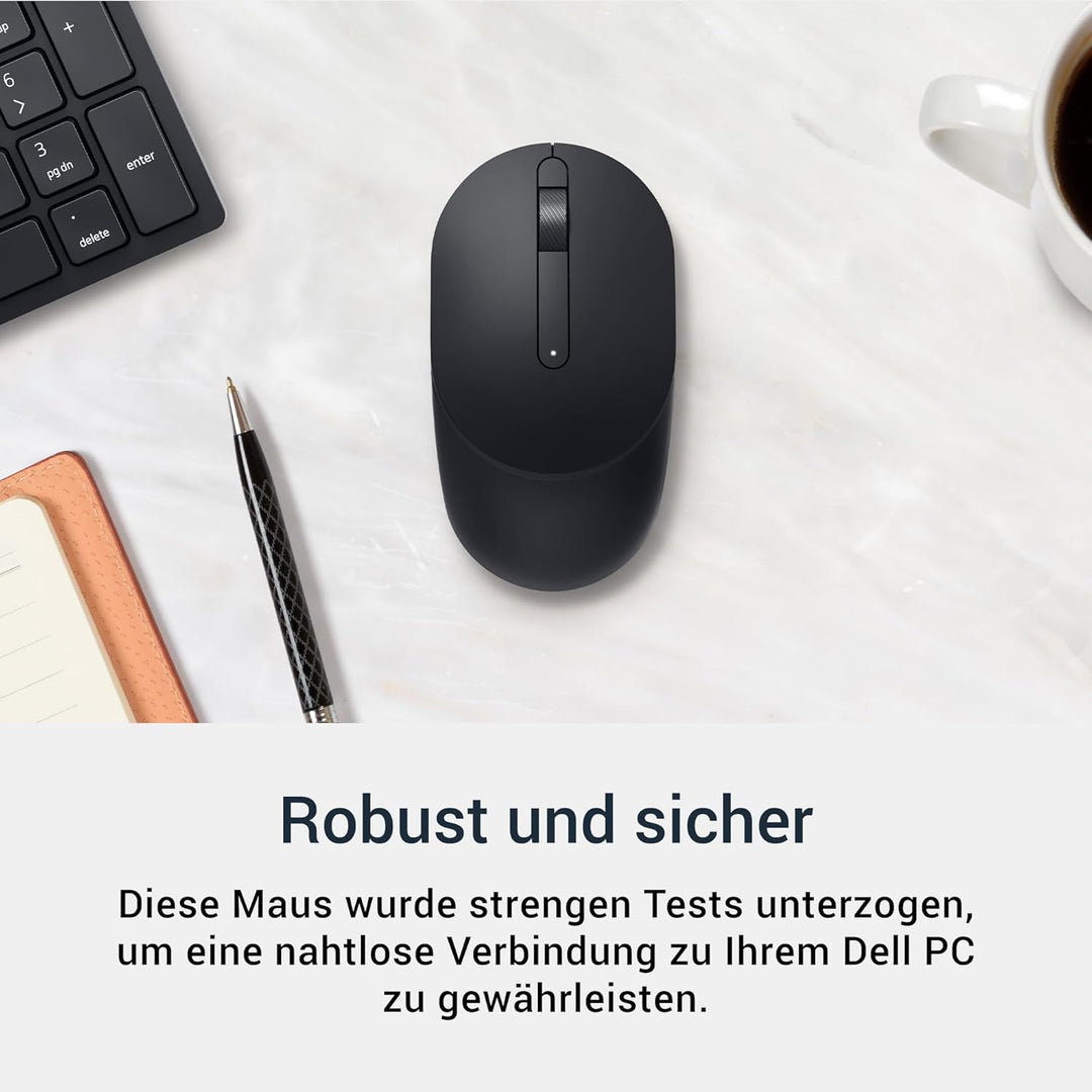 Dell MS300 Maus Full-Size rechts- und linkshändig schwarz