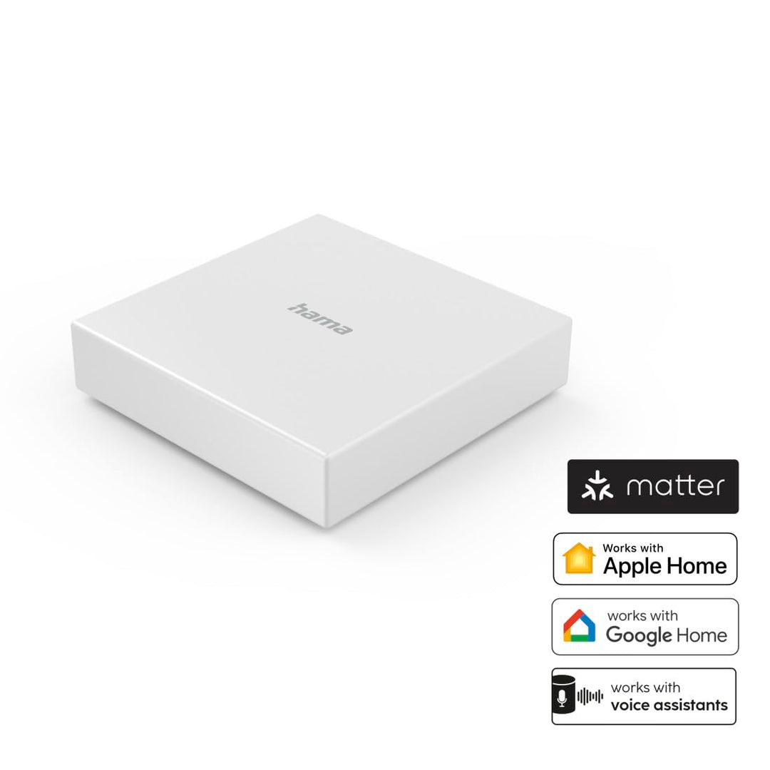 Hama Smart Home Hub (Smart Home Zentrale, Zigbee Hub, Matter Hub, Thread Home Hub, Smart Home Contro