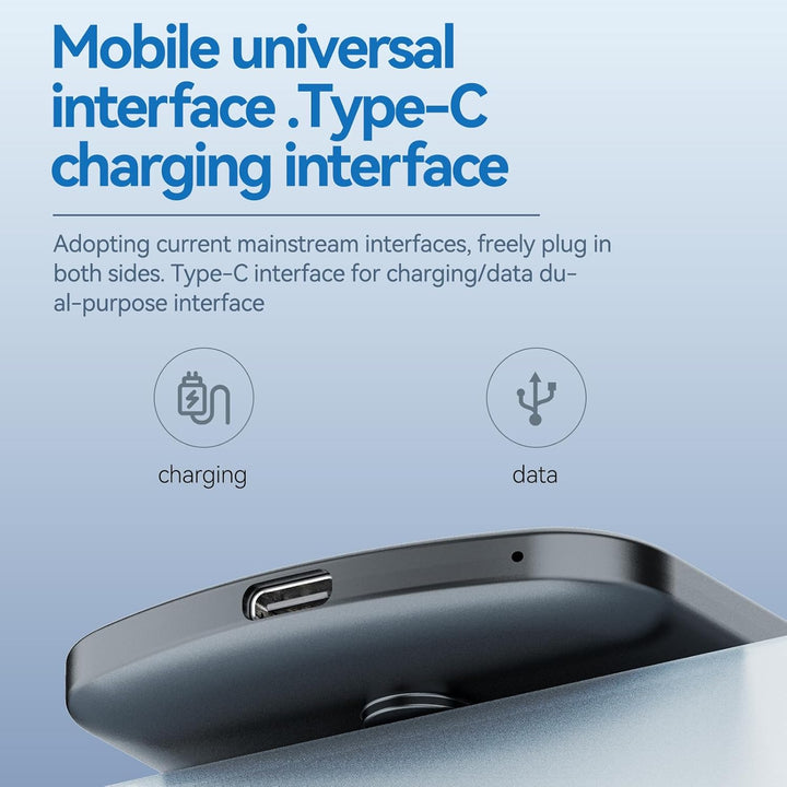 Bisofice Ki Digitales Diktiergerät Mit Spracherkennung, 64GB Aufnahmegerät Mit Chatgpt, 60 Sprachen