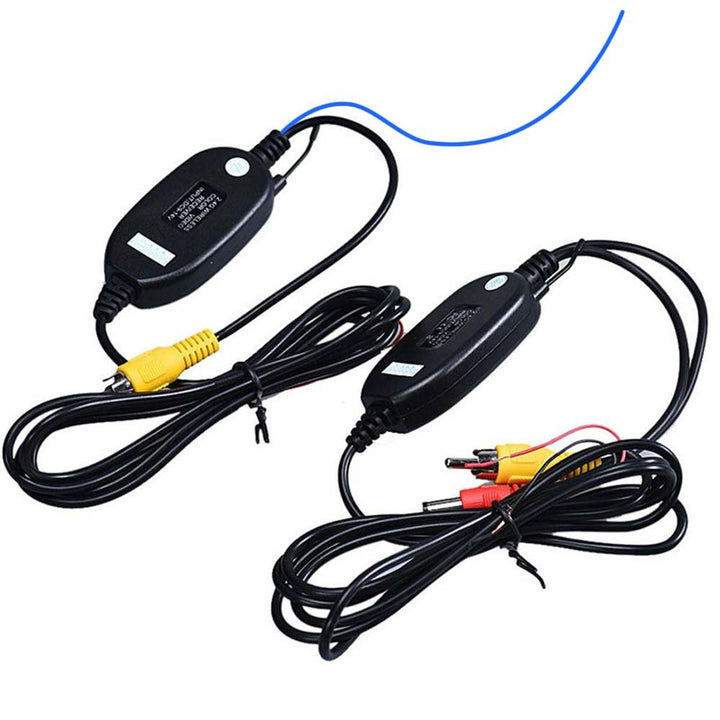 NEU 2.4GHz Wireless Video Rückfahrkamera RCA Video Sender Empfänger Kit für Auto Rückfahrkamera Moni