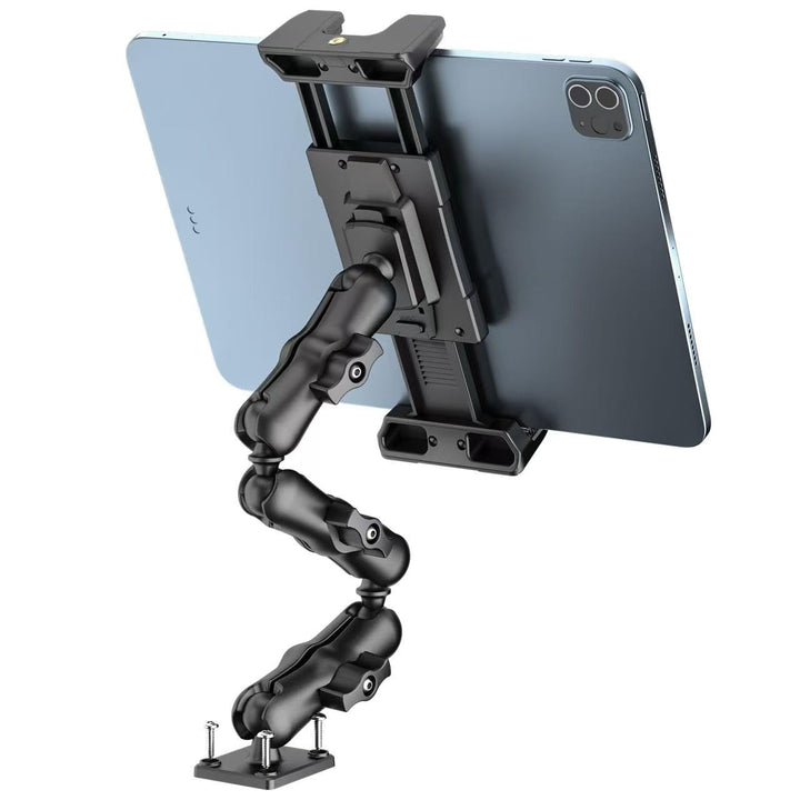 OHLPRO Tablet Halterung Auto, Halterung Auto für iPad mit 3-Stufigem Schwenkarm, Tablet Autohalterun