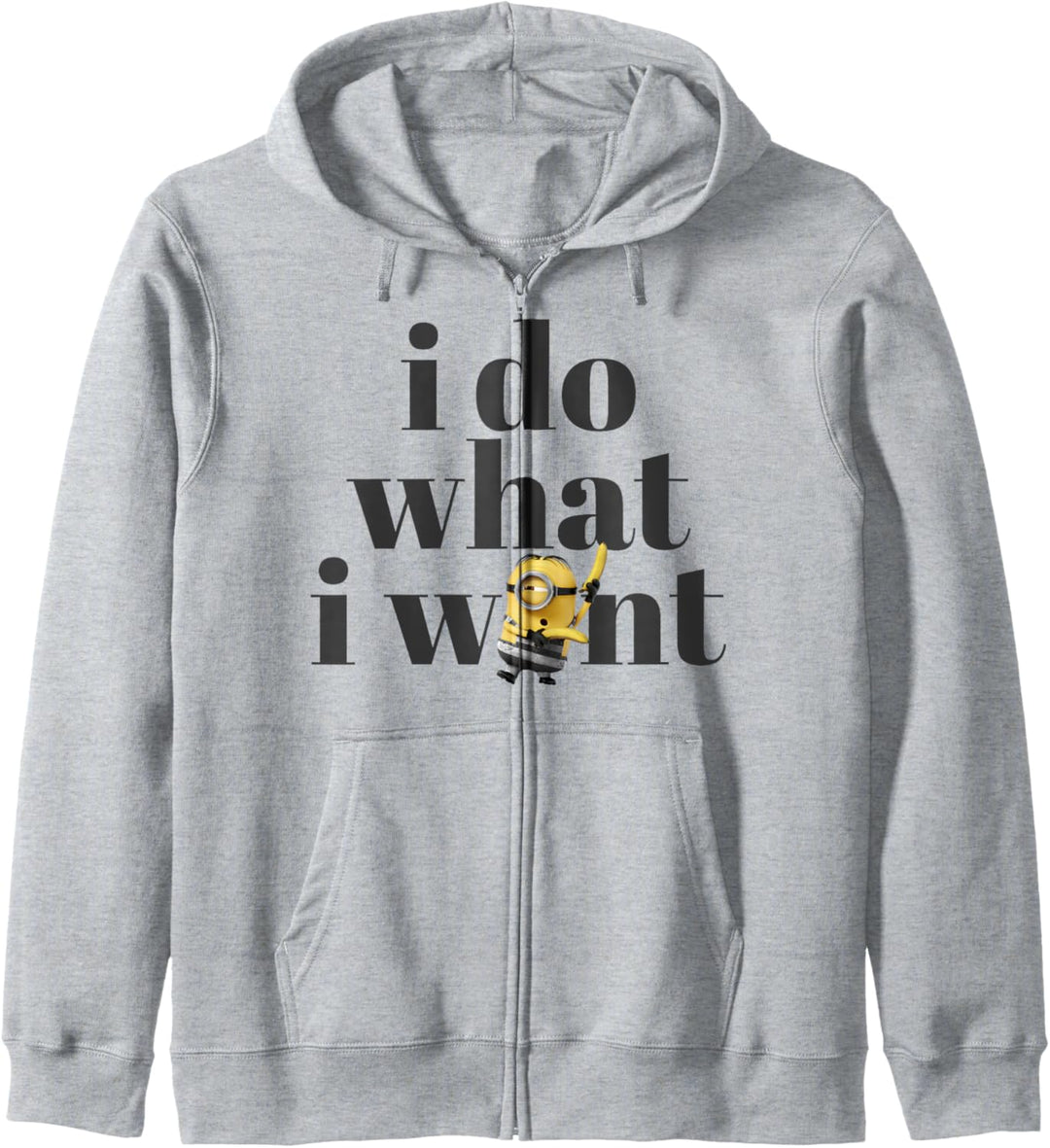 Despicable Me Minions Stuart Do What I Want Kapuzenjacke