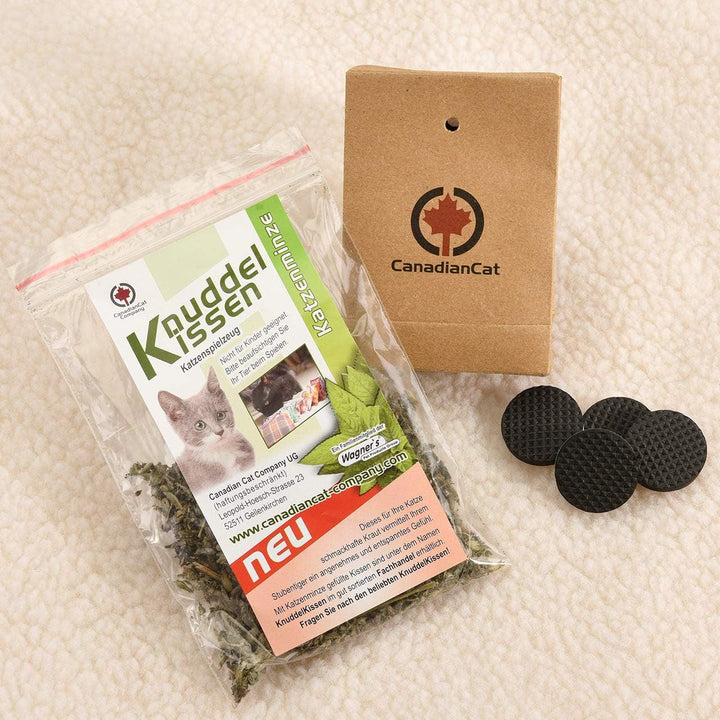 CanadianCat Company | Katzenhöhle, Katzenest in hellgrau - das Kuschelbett mit Stil