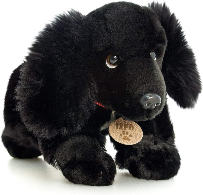 Lupo Der Schwarze Cocker Spaniel Hund-weicher Plüsch-Spielzeug 35cm von Toyland