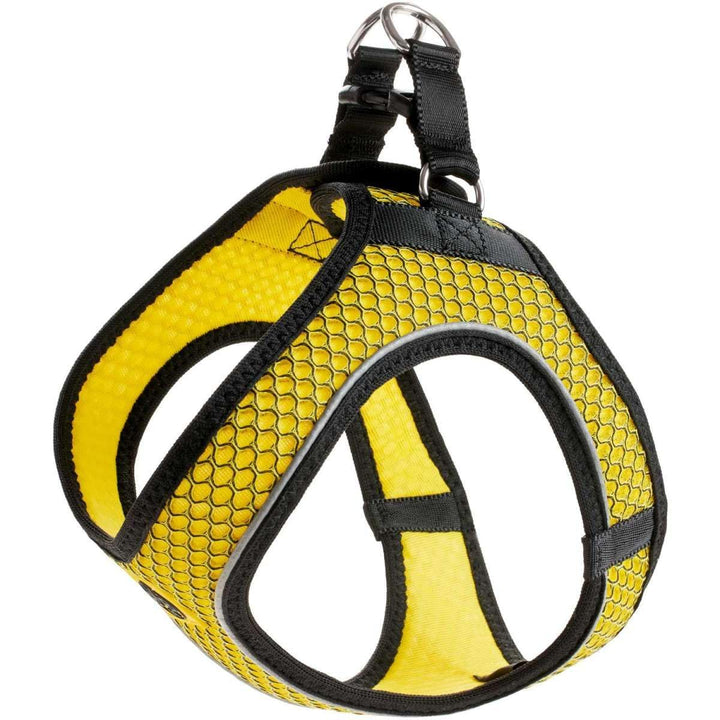 HUNTER HILO COMFORT BVB Hundegeschirr,mit 3D-Mesh-Material,reflektierend,M,gelb, 58 - 65 cm gelb 58