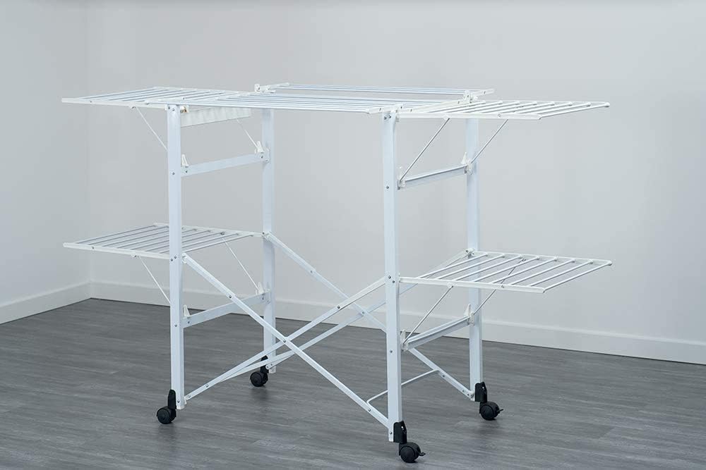 Foppapedretti 9900420000 Wäscheständer Gulliver Alluminio Weiss Singles, Weiss Singles