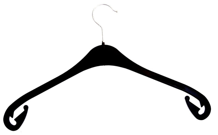 Kleiderbügel aus Kunststoff, schwarz, Rockhaken, 43 cm 20 STK. 20 Stk. Na43s, 20 Stk. Na43s