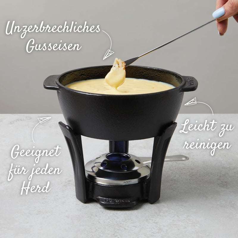 BOSKA Fondue Set Party Pro 1.1L - Fondue Set - Fondue - Käsefondue - Fondue Pot