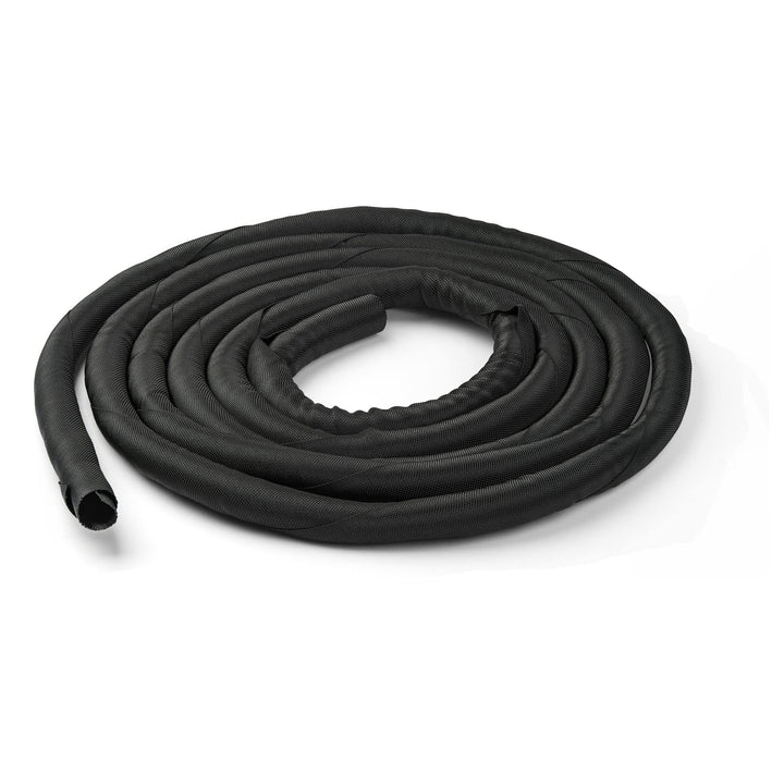 StarTech.com Kabelschlauch (4,6 m, Trimmbares Gewebe, Kabelabdeckung, Kabelkanal) 1.40"x3.90"x15.09f
