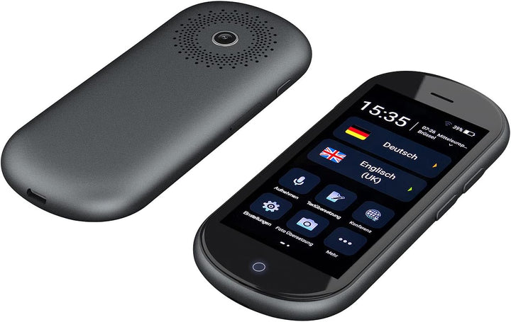 simvalley MOBILE Bild-Übersetzer: 2er Set - Mobiler Echtzeit-Sprachübersetzer, 106 Sprachen, 4G, WLA