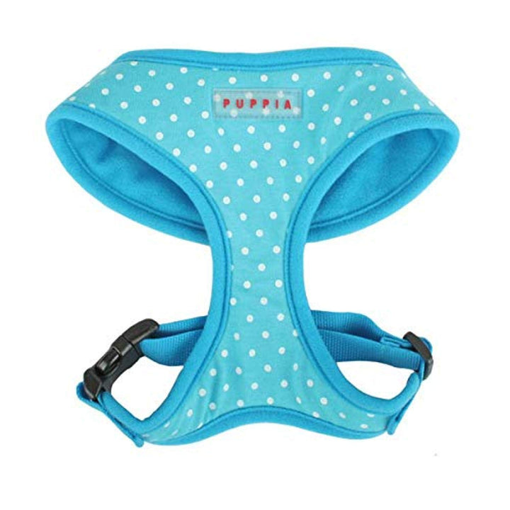 Puppia Hundegeschirr, gepunktet, Grösse L, Himmelblau himmelblau L, himmelblau L