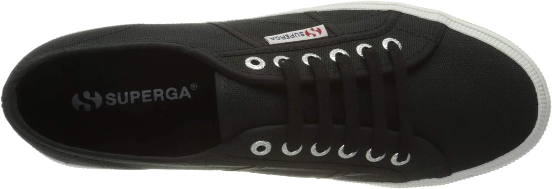 Superga Unisex 2736 Cotu Dbl3 Gymnastikschuhe 38 EU Schwarz Black Fwhite F83, 38 EU Schwarz Black Fw