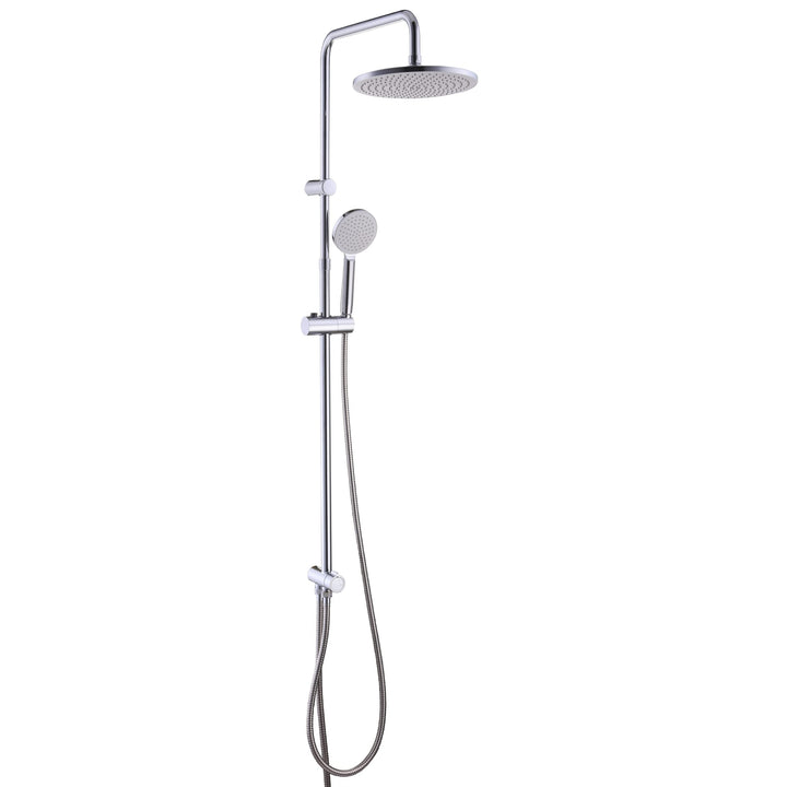 SENSEA - Essential - Duschsstange mit Regendusche und Handbrause - Höhenverstellbar - Duschsset ohne