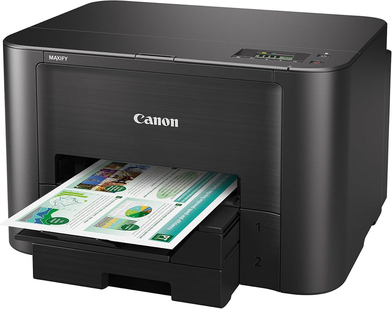 Canon MAXIFY iB4150 Tintenstrahldrucker Drucker Tintenstrahl (600 x 1200 DPI, WLAN, LAN + Cloud Link