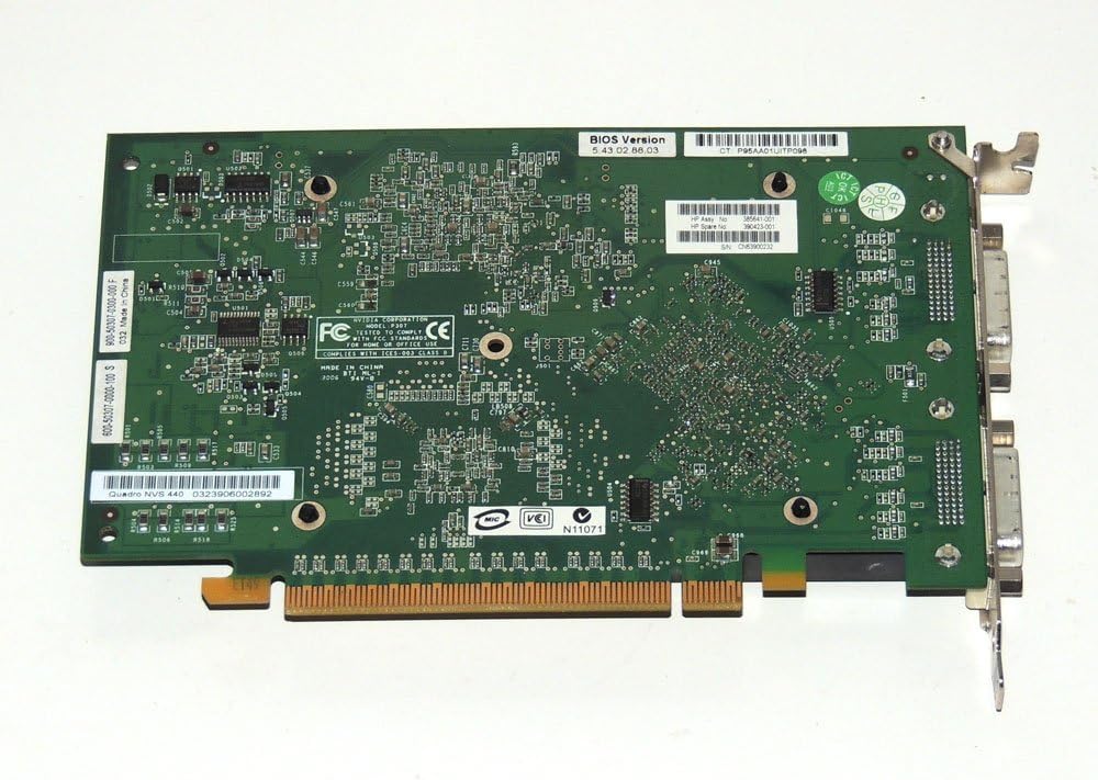 PNY VCQ440NVS-PCIEX16-PB Quadro NVS 440 PCI Professionelle Grafikkarte