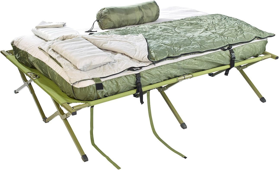 Zelt mit Feldbett 193.5 x 185 x 137 cm, 193.5 x 185 x 137 cm