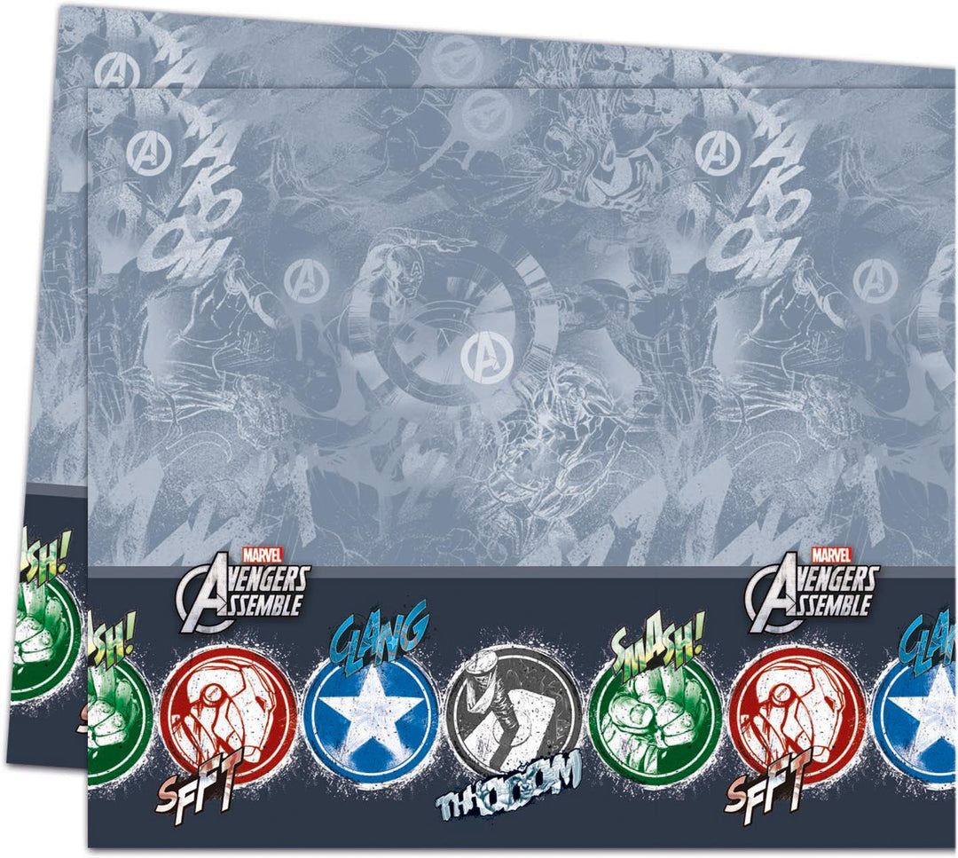 Marvel Kunststoff Teens Avengers Assemble Tischdecke, 1,8 m x 1,2 m