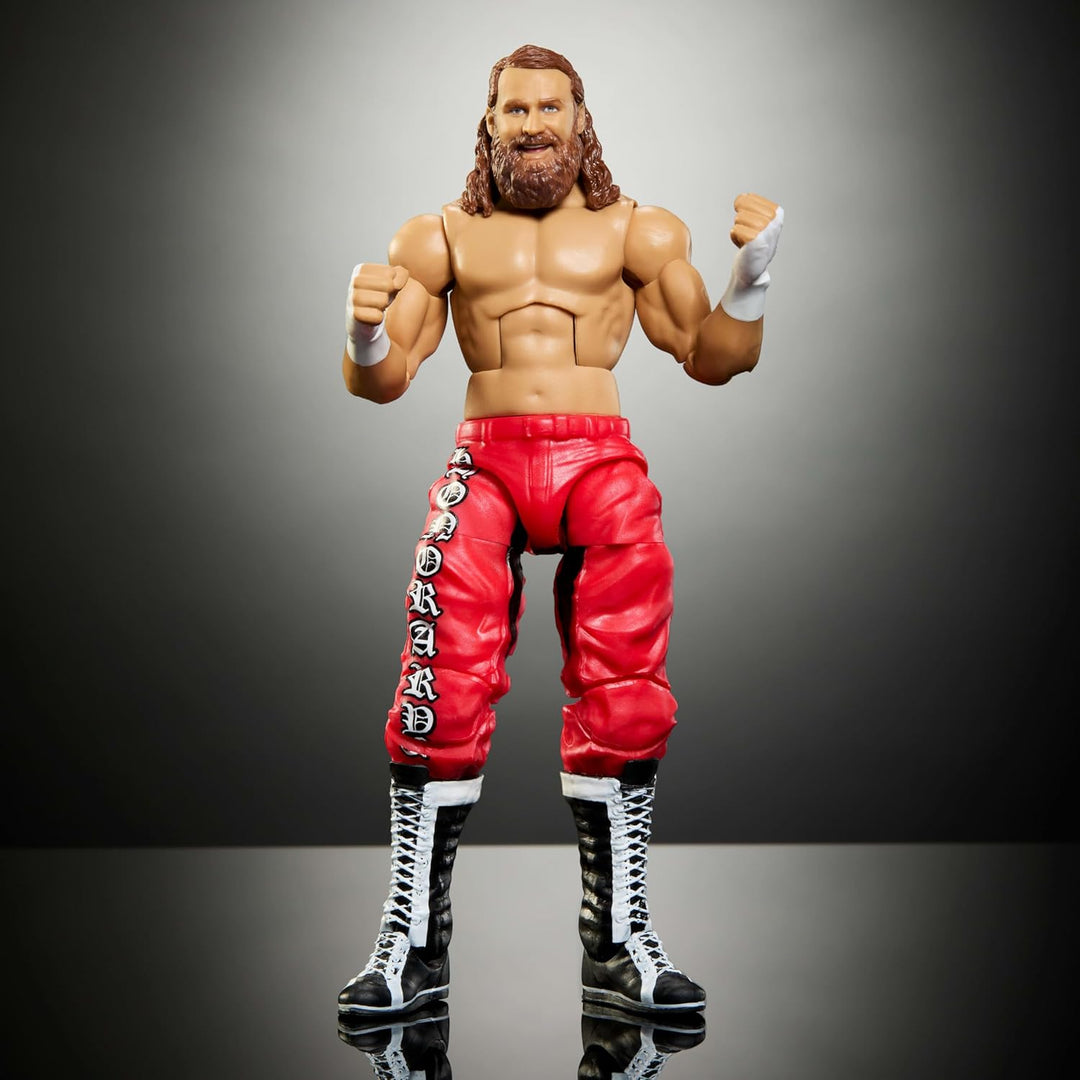 Mattel WWE Elite Collection Actionfigur & Zubehör, Premium Live Event Sami Zayn mit austauschbaren H