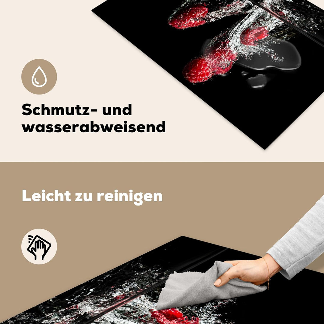 Herdabdeckplatte Einteilig Ceranfeld Abdeckplatte für Induktionsschutz Ceranfeldabdeckung Vinyl Herd