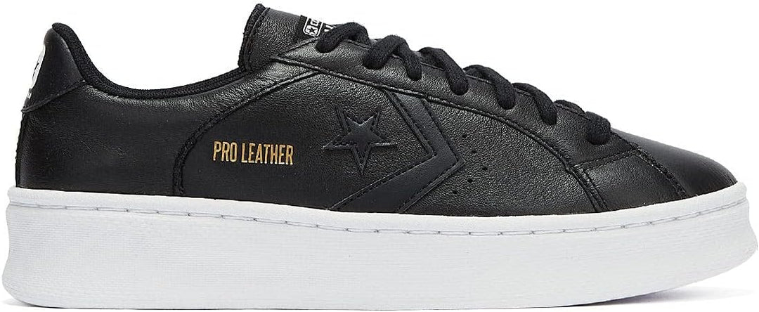 Converse Pro Leather Lift Women Black/White Trainers 36 EU Black White, 36 EU Black White
