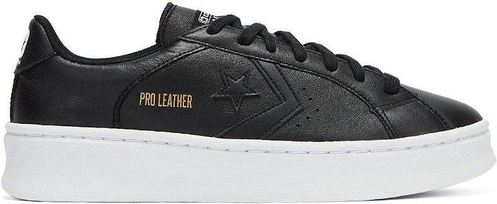 Converse Pro Leather Lift Women Black/White Trainers 36 EU Black White, 36 EU Black White